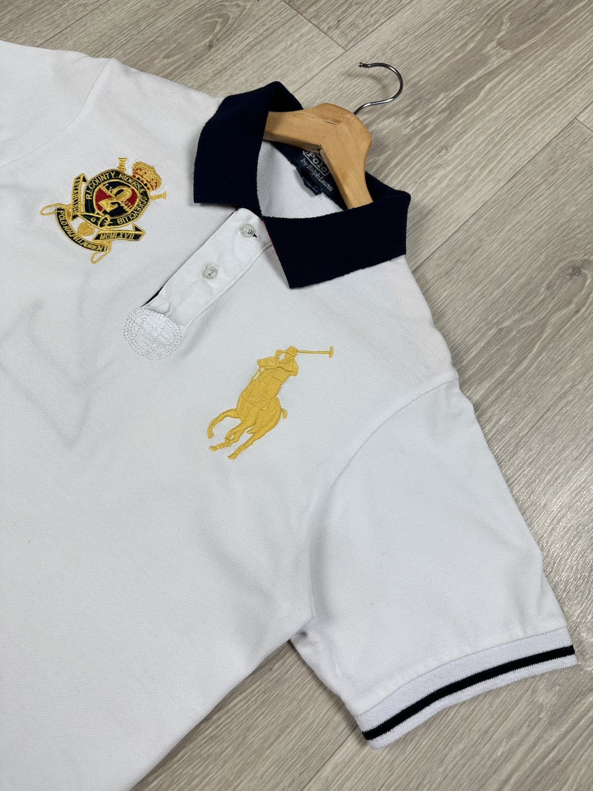 Polo Ralph Lauren Vintage Polo Ralph Lauren Big Pony Logo Polos Rugby Size US M / EU 48-50 / 2 - 2 Thumbnail