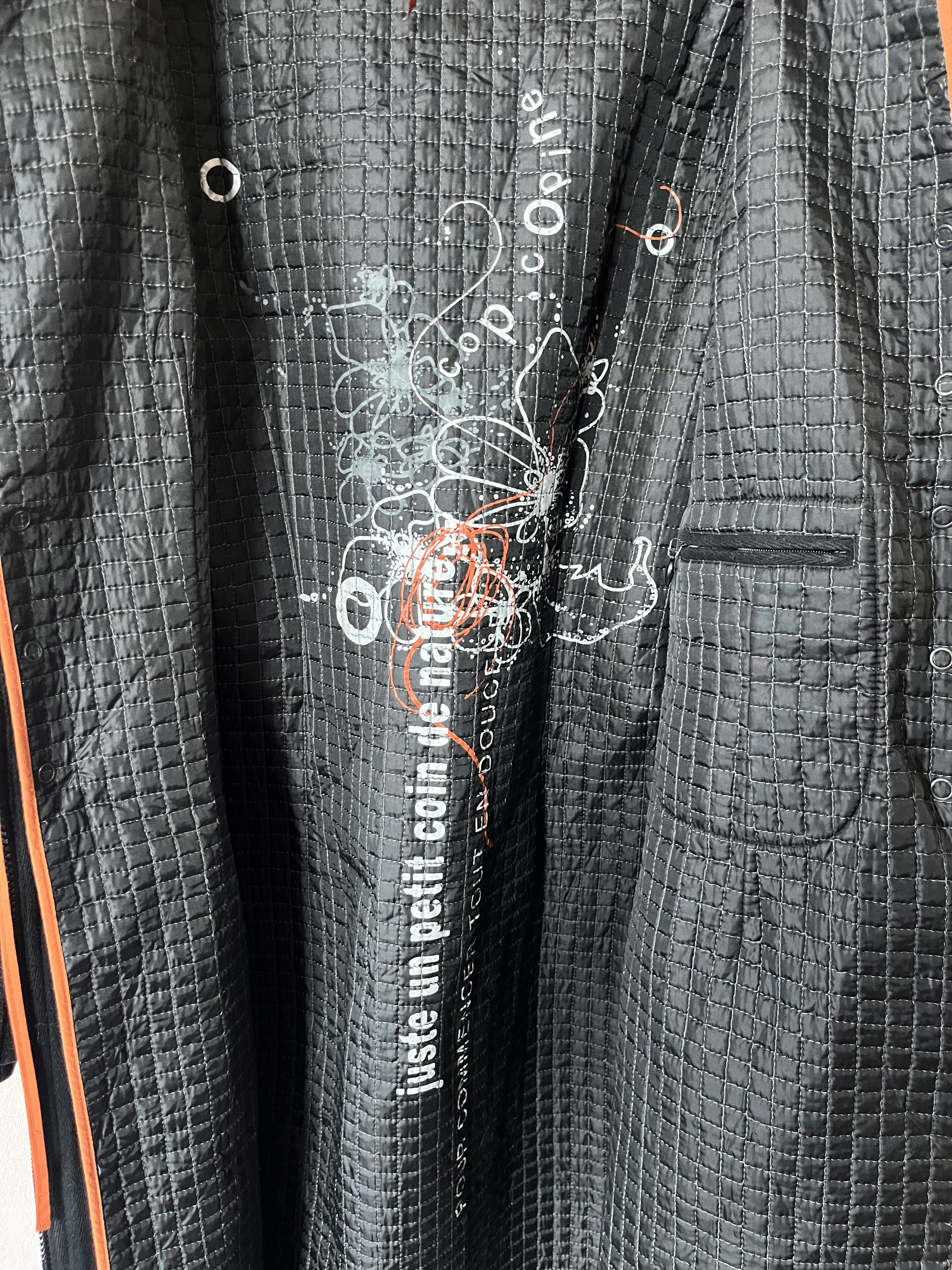 Cop Copine Cop Copine Vintage Wool Long Coat Zip Jacket Gray Lining Wit Size S / US 4 / IT 40 - 10 Thumbnail