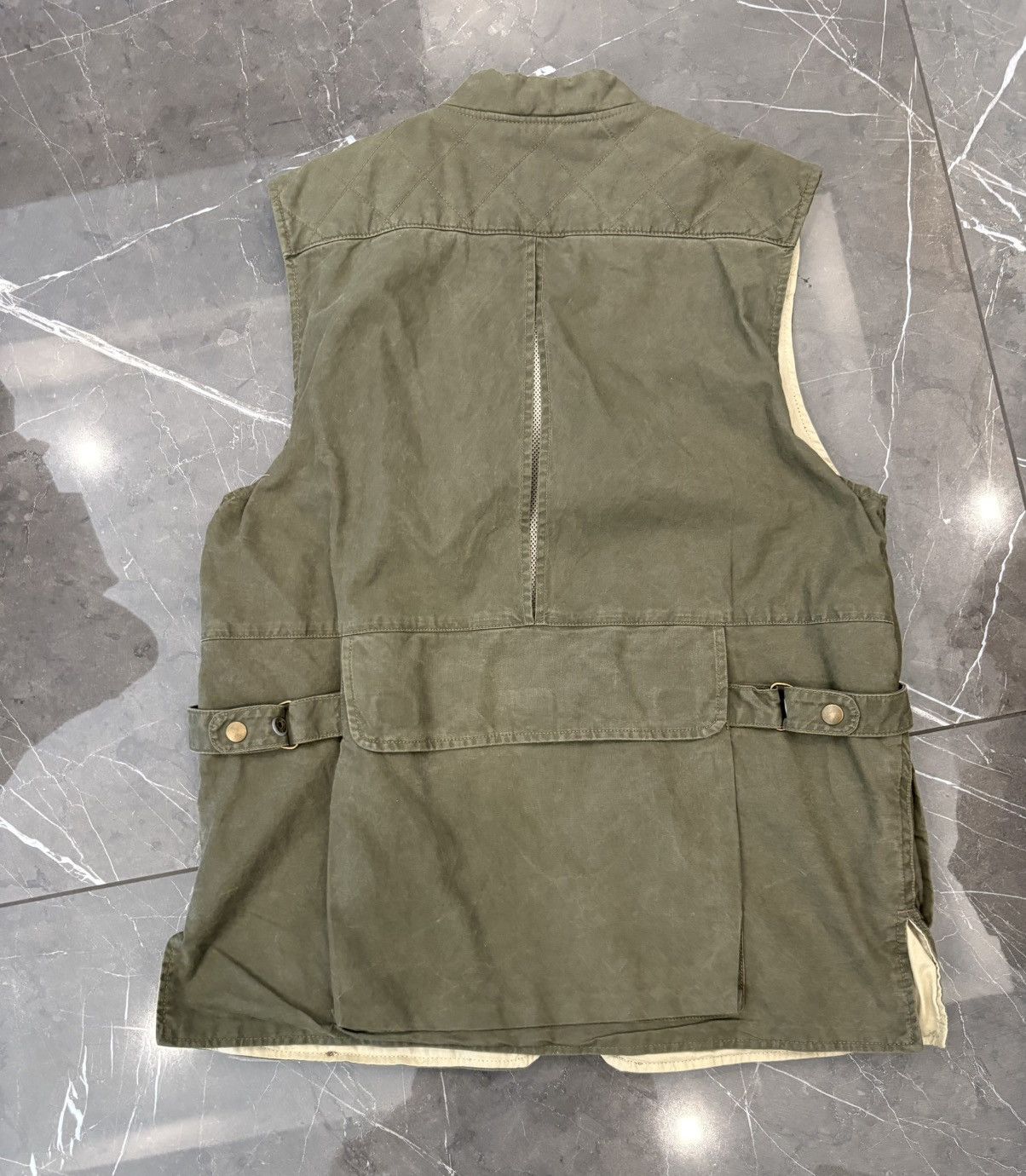 Woolrich Woolen Mills Woolrich Mens Rugged Outdoorwear Utility Vest Olive Green Size US M / EU 48-50 / 2 - 5 Thumbnail