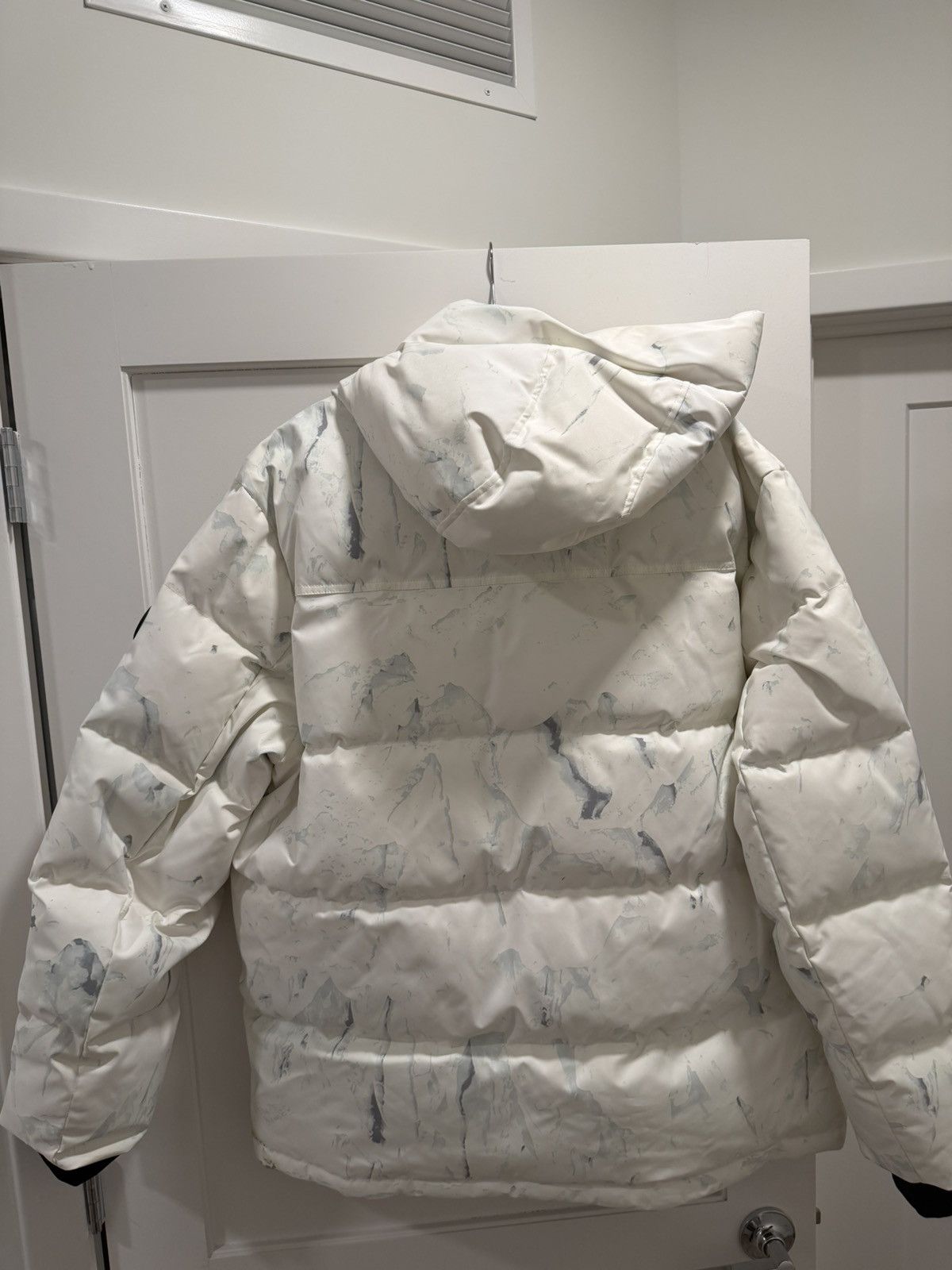 The Recycled Planet Covair Print Hooded Quilted Down Jacket Size US XXL / EU 58 / 5 - 4 Thumbnail