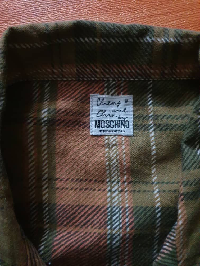 Moschino Moschino checkered button up shirt Size US M / EU 48-50 / 2 - 2 Thumbnail