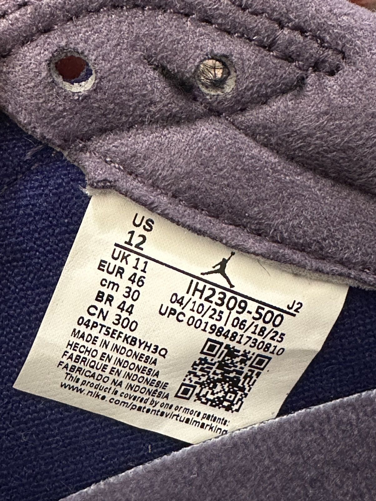 Jordan Brand NIKE JORDAN 1 RETRO LOW OG ZION WILLIAMSON VOODOO ALTERNATE Size US 12 / EU 45 - 9 Thumbnail