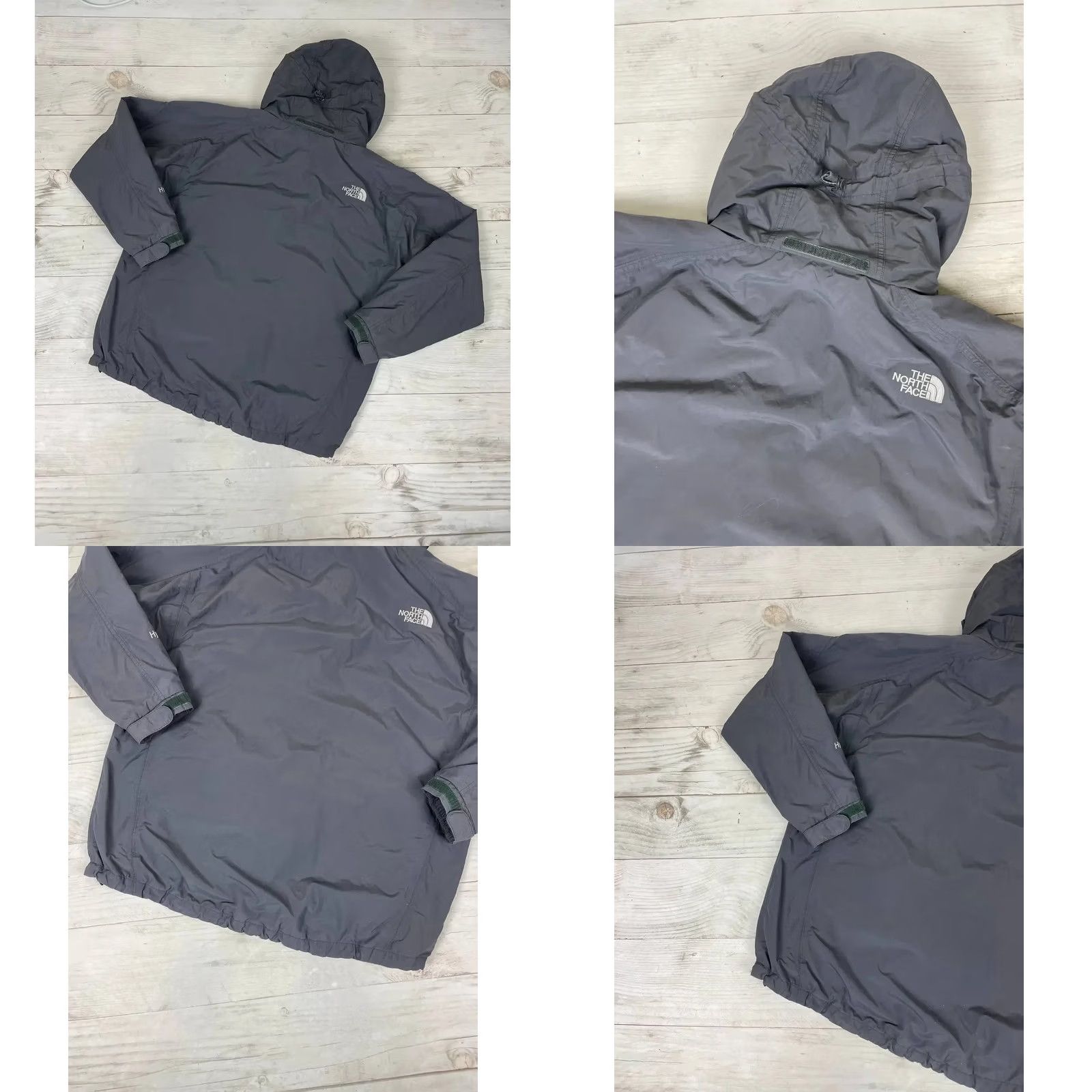 The North Face VINTAGE The North Face Jacket Men L Gray Hyvent Shell Size US L / EU 52-54 / 3 - 9 Thumbnail