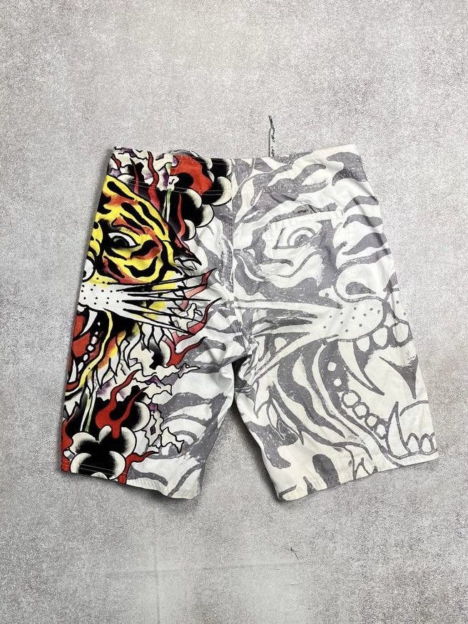 Ed Hardy Vintage Ed Hardy Tiger Y2K Swimming Shorts 32 Size US 32 / EU 48 - 6 Thumbnail