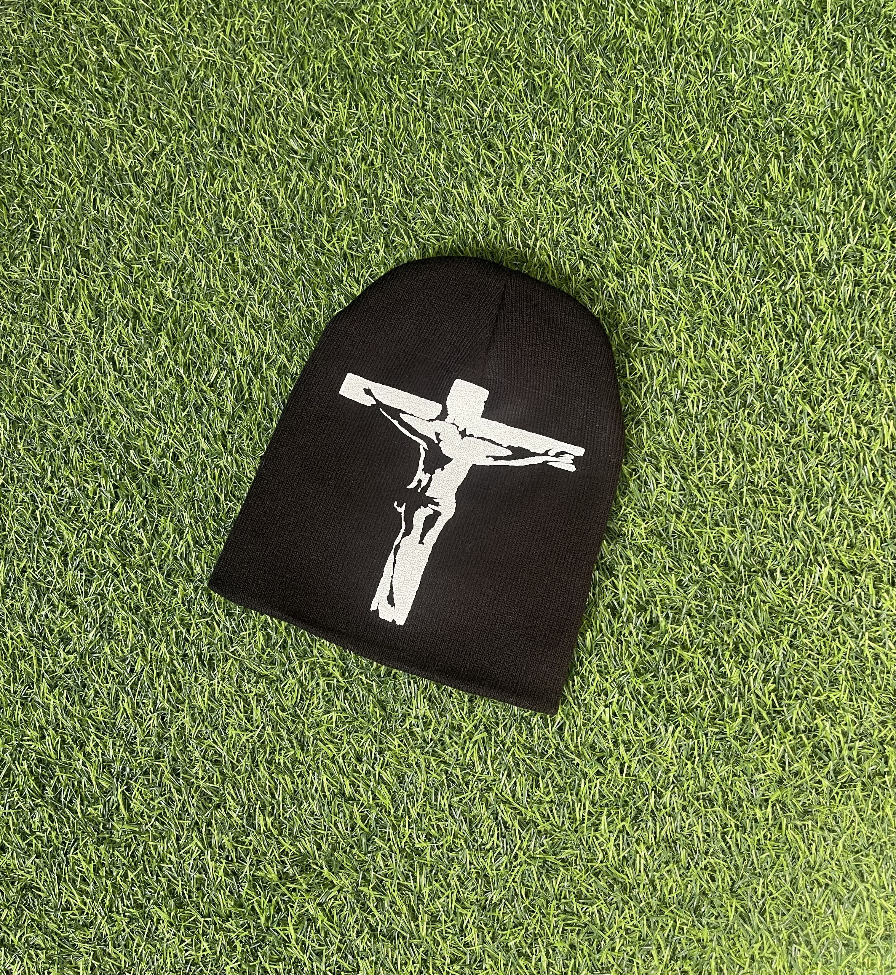 Vintage GOD BEANIE Size ONE SIZE - 1 Thumbnail