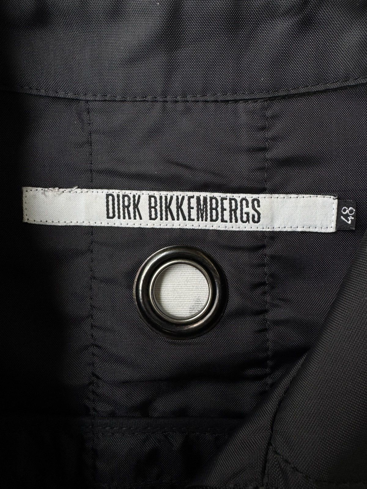 Dirk Bikkembergs Dirk Bikkembergs SS97 Metal Eyelets Nylon Cropped Jacket Size US M / EU 48-50 / 2 - 11 Thumbnail