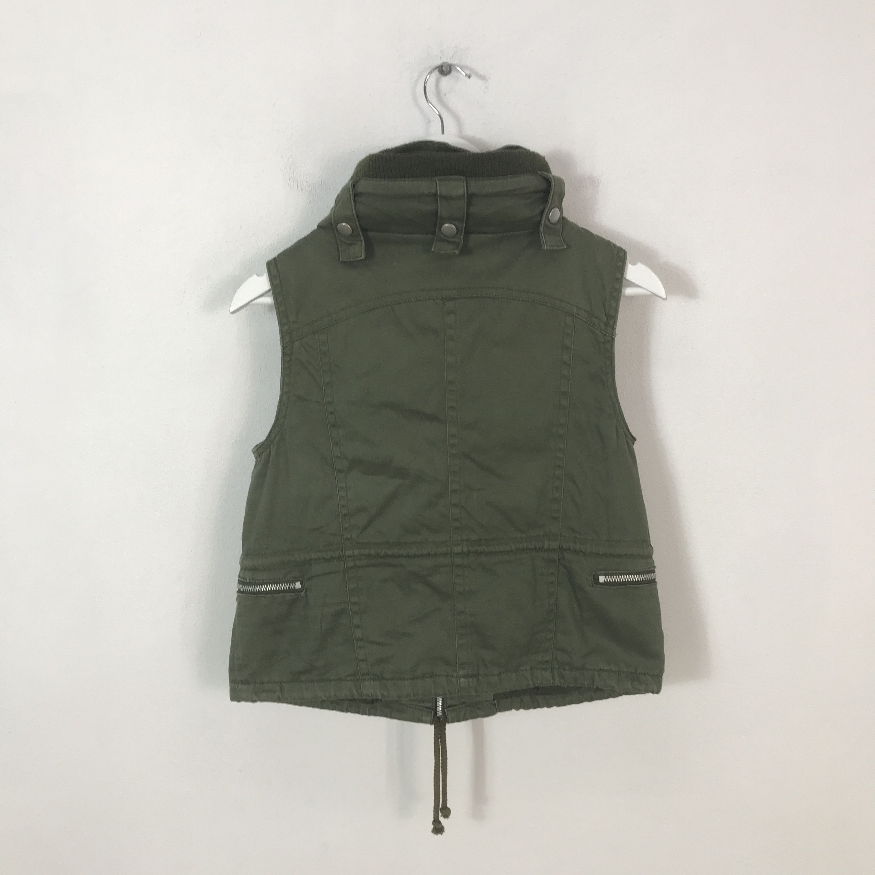 Vintage back Number military troop boro vest K64B13 Size US M / EU 48-50 / 2 - 3 Thumbnail