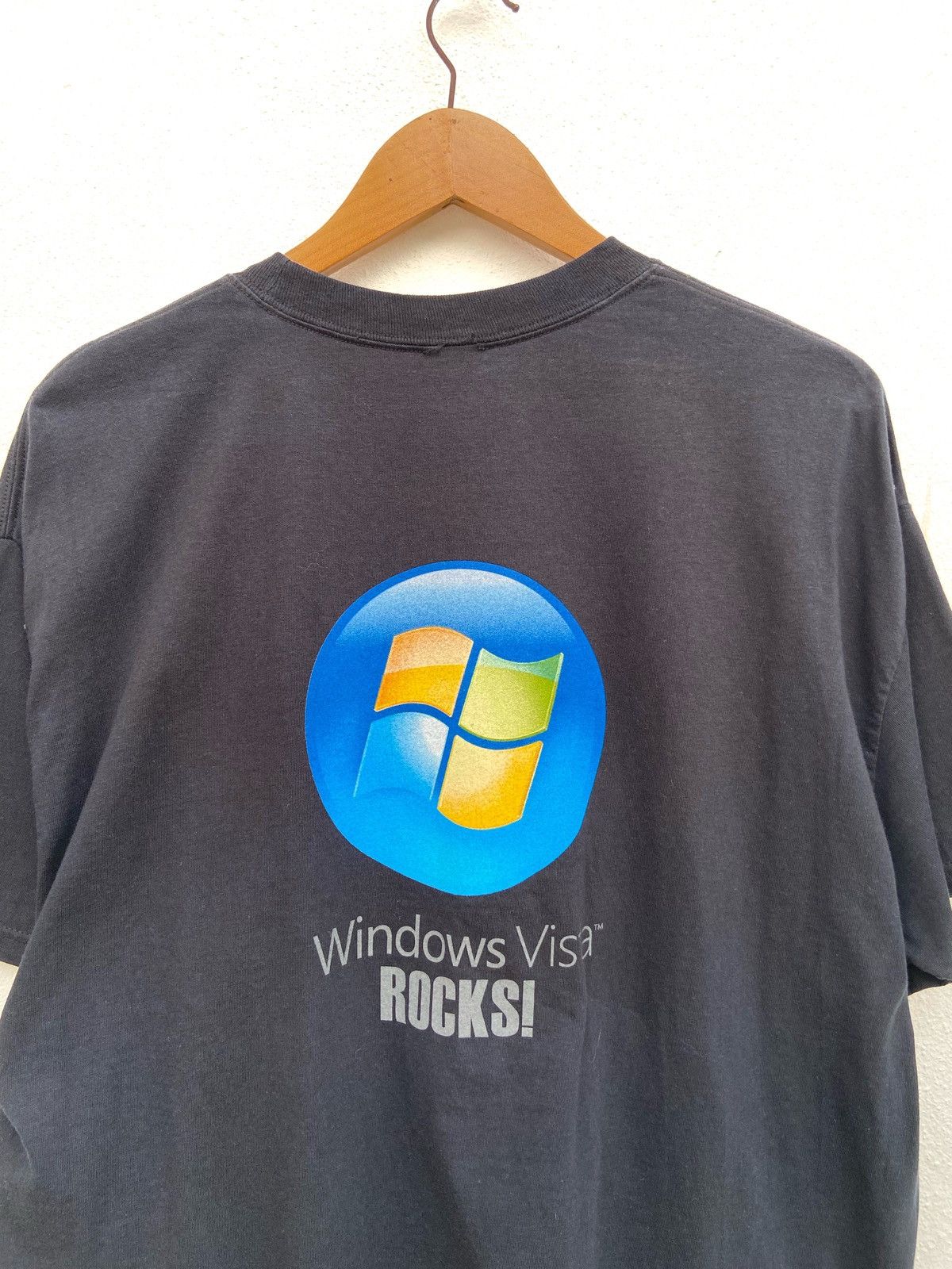 Microsoft Vintage Microsoft Vista t shirt Apple Size US XL / EU 56 / 4 - 1 Thumbnail