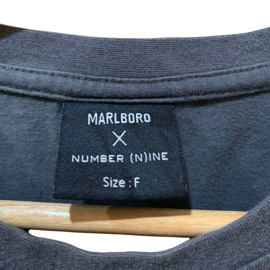 Number (N)ine Number Nine X Marlboro Gray Tee Size US L / EU 52-54 / 3 - 3 Thumbnail