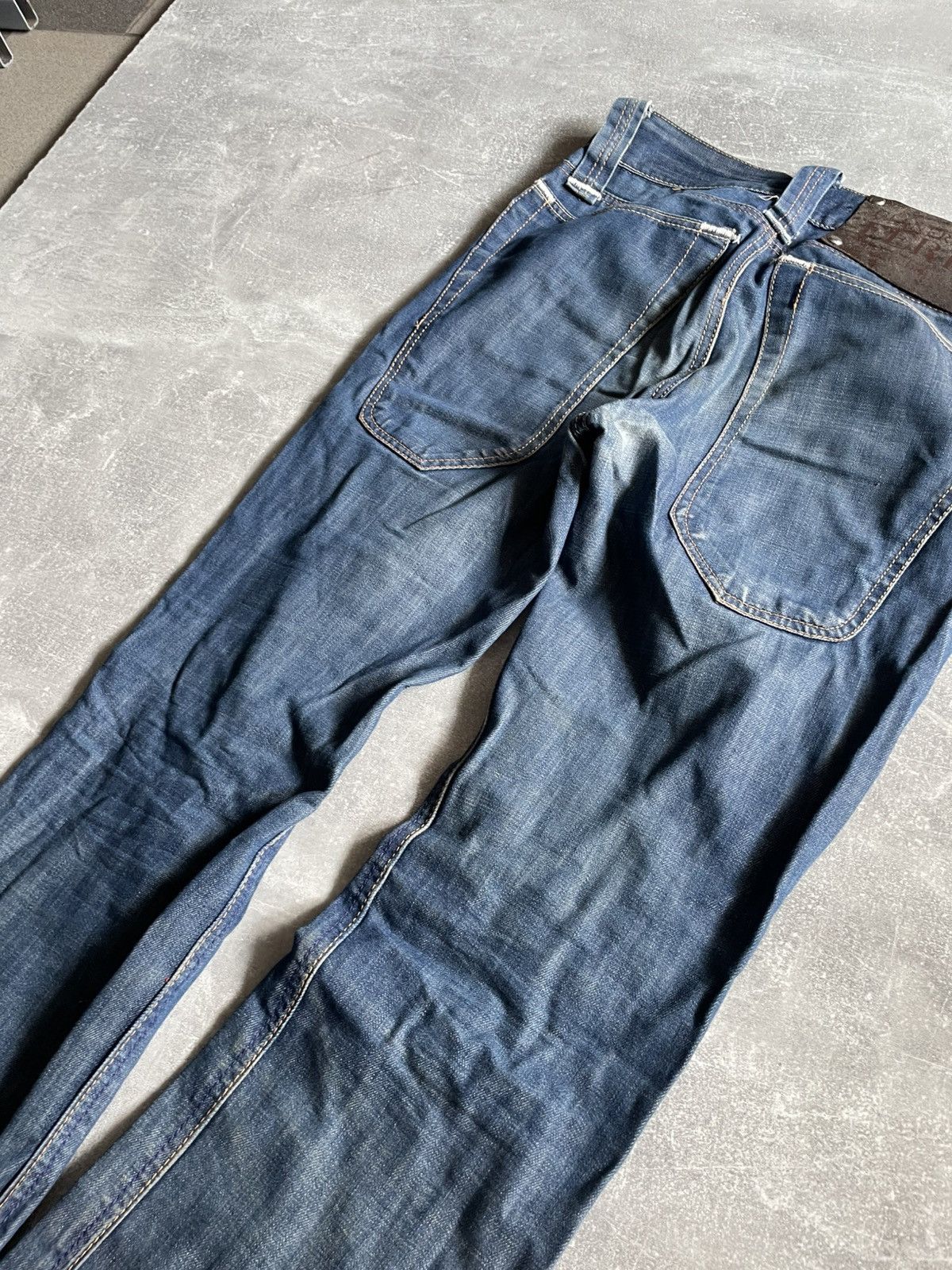 Other Vintage 90s Ferre Jeans Distressed Denim pants old rap rock Size US 30 / EU 46 - 4 Thumbnail