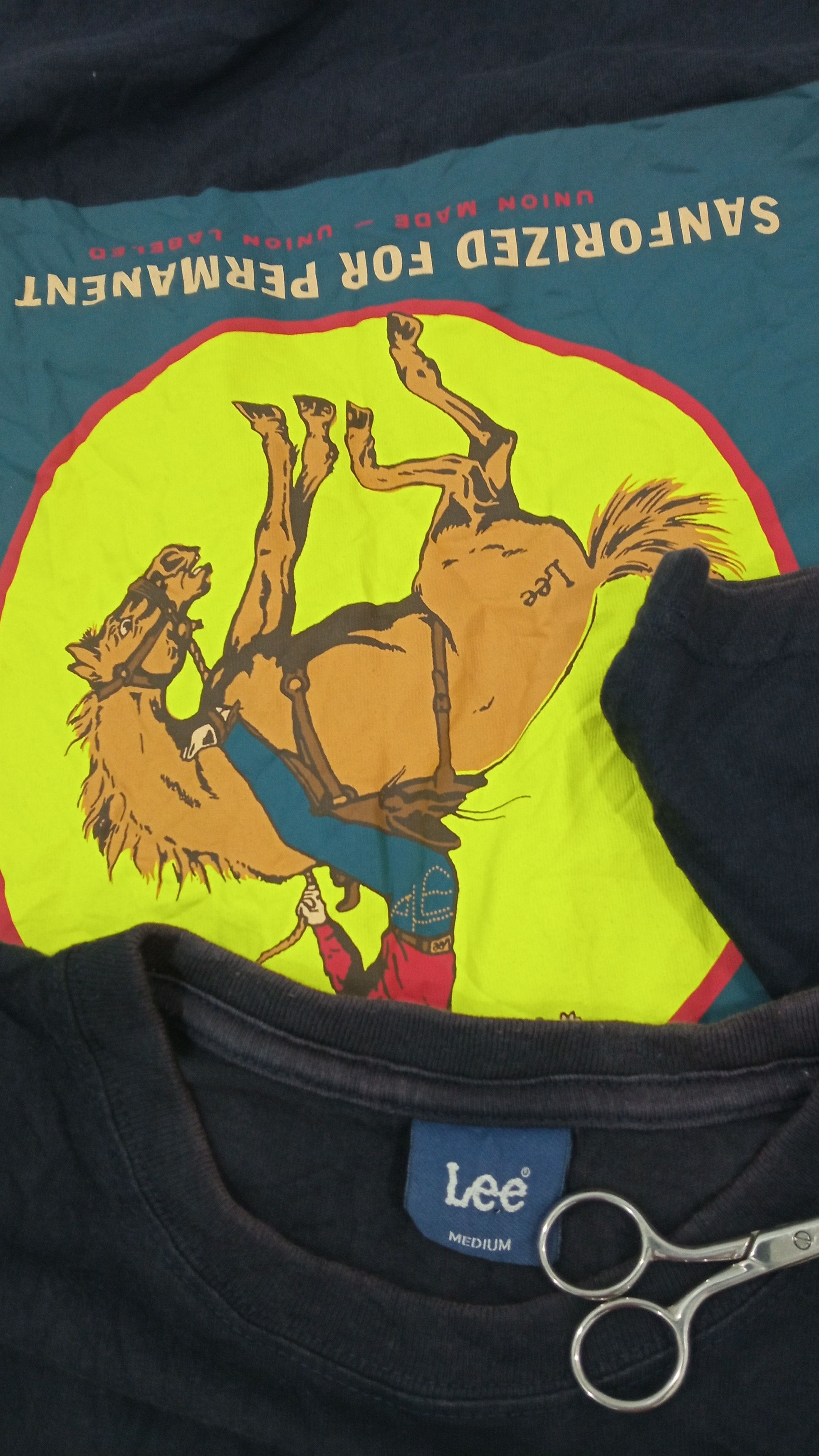 Lee × Vintage 🔥🔥Lee Riders T-Shirt Size US M / EU 48-50 / 2 - 16 Thumbnail