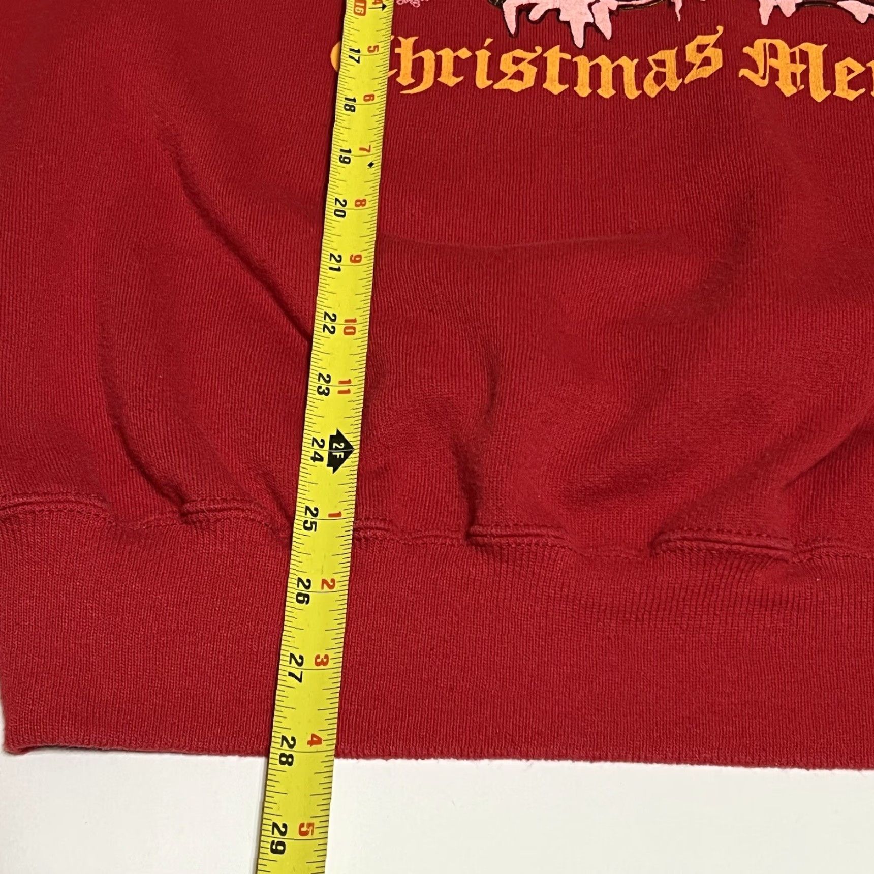 Vintage VINTAGE Tennessee Christmas Memories Sweatshirt Unisex Adults 2XL Red Crew Neck Long Sleeve Pullover Christmas Holiday State Logo Graphic Print Size US XXL / EU 58 / 5 - 5 Thumbnail
