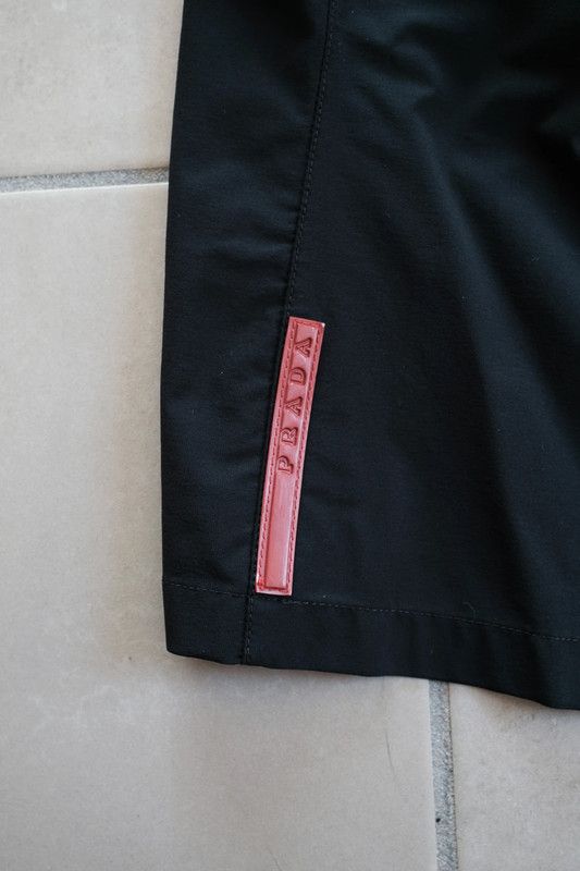 Prada Prada Linea Rossa Zipped Nylon Shirt Size M / US 6-8 / IT 42-44 - 3 Thumbnail