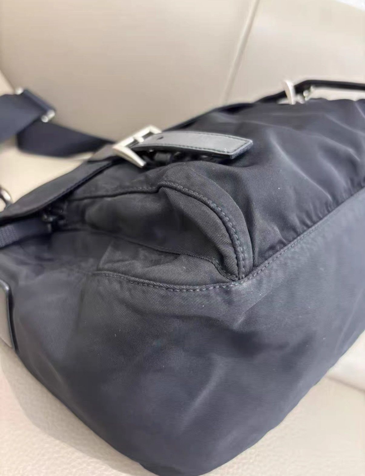 Prada Prada medium motorcycle double-pocket messenger bag J38 Size ONE SIZE - 6 Thumbnail