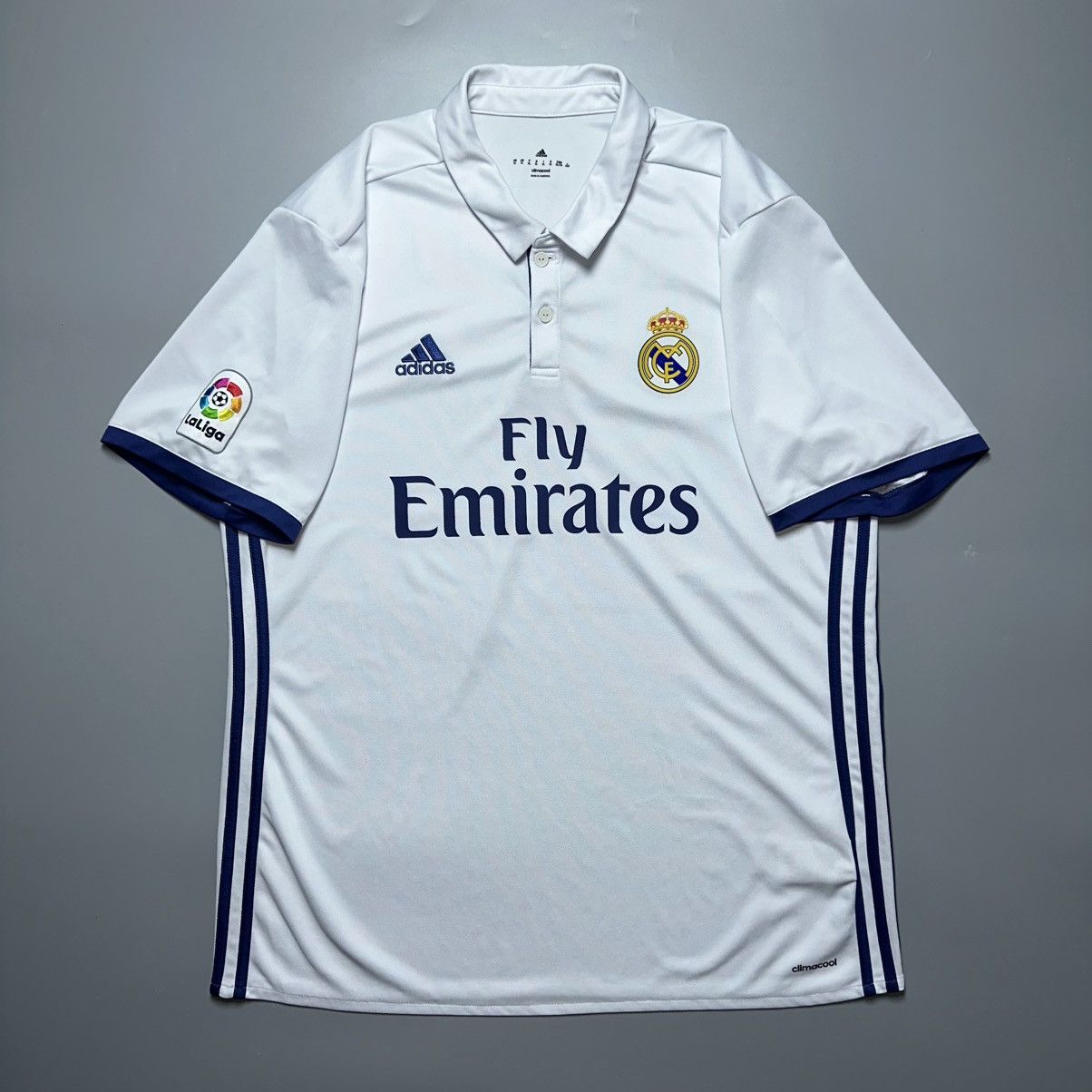 Vintage REAL MADRID ADIDAS 2016/2017 FOOTBALL HOME JERSEY #7 RONALDO Size US XL / EU 56 / 4 - 2 Thumbnail