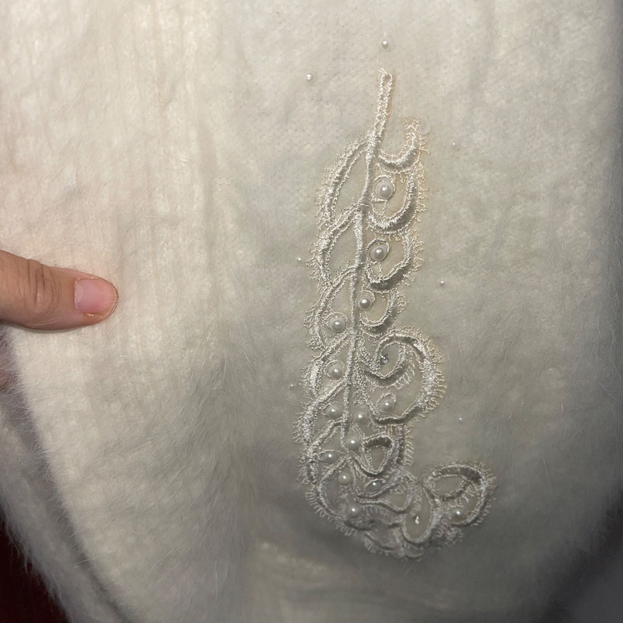 Vintage Lee Sands Vintage Womens Jacket One Size White Size ONE SIZE - 9 Thumbnail