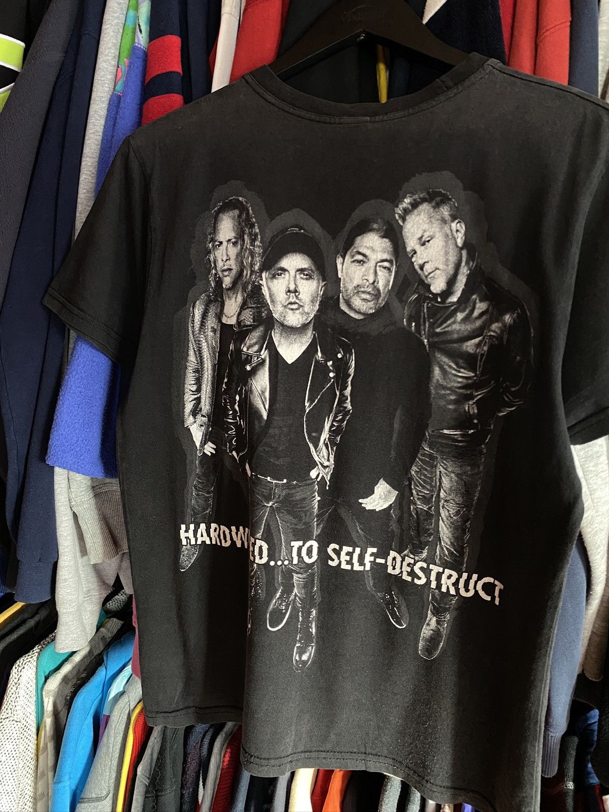 Metallica VINTAGE METALLICA HARDWIRED TO SELF-DESTRUCT T-SHIRT Y2k Size US M / EU 48-50 / 2 - 4 Thumbnail