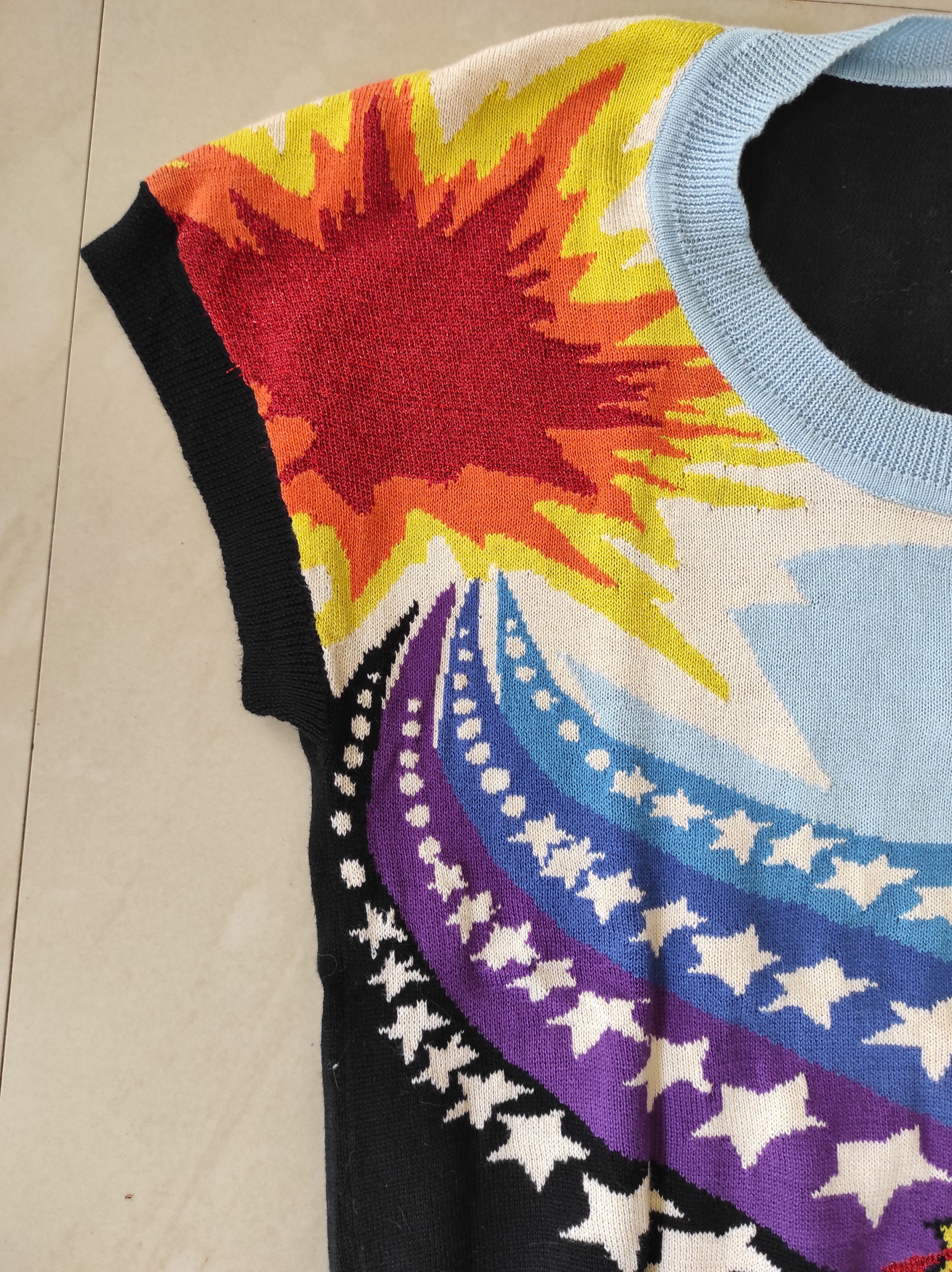 Kenzo × Vintage Vintage Kenzo Jeans Wonder Smash 2002 Knit Size S / US 4 / IT 40 - 5 Thumbnail