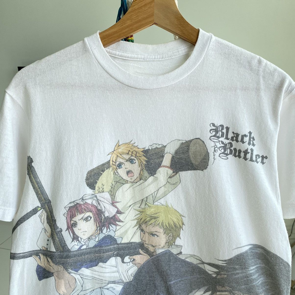 Anime 💥SICK💥Black Butler Japanese Anime ERD GRUNGE TEE Size US M / EU 48-50 / 2 - 3 Thumbnail