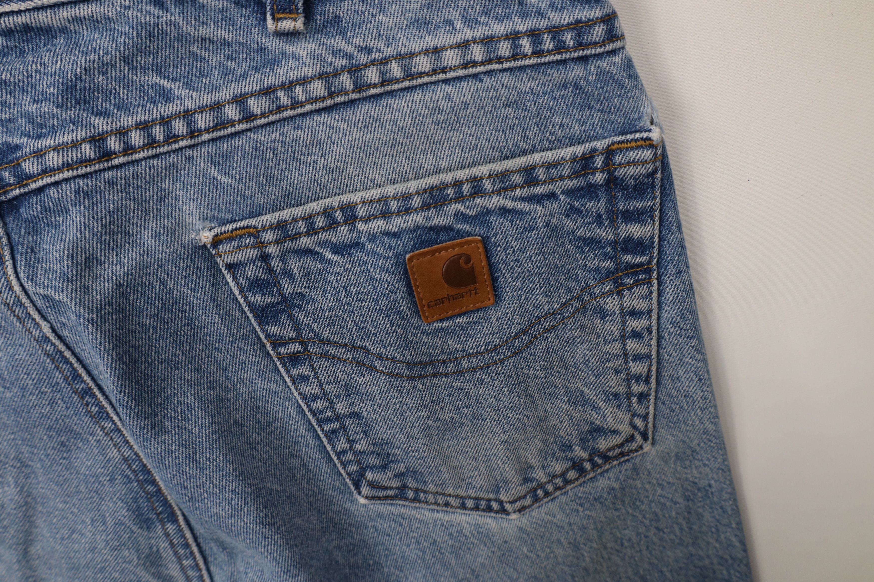 Carhartt Vintage Y2K Carhartt Relaxed Fit Denim Jeans Blue Cotton Size US 36 / EU 52 - 14 Thumbnail