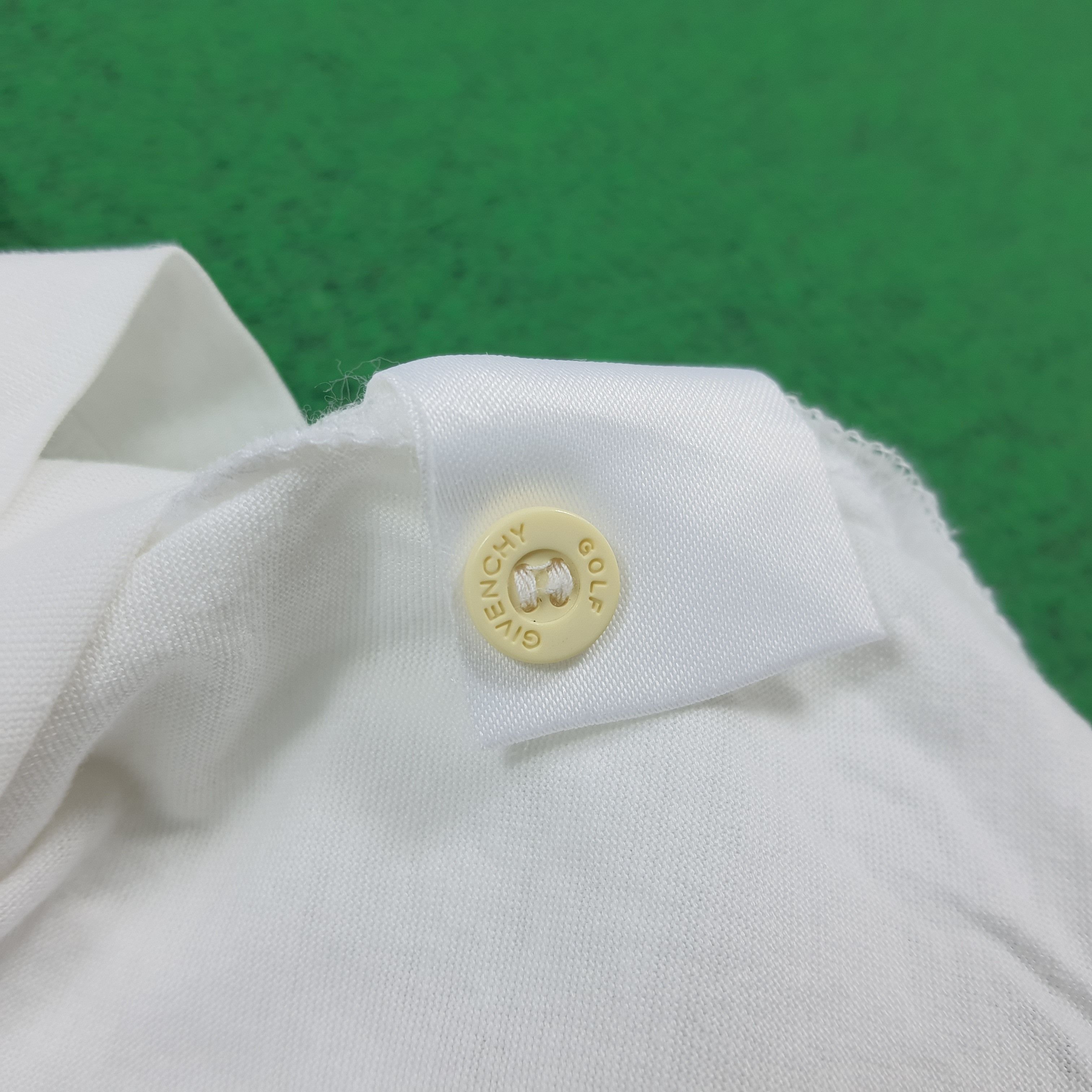 Givenchy Vintage Givenchy Golf White Polo Shirt C294N45 Size US M / EU 48-50 / 2 - 6 Thumbnail