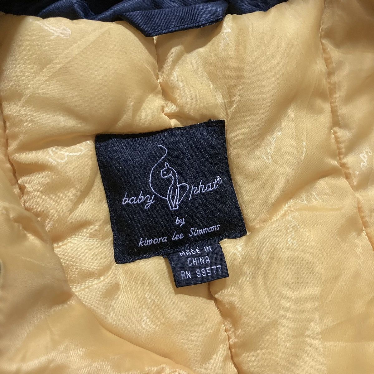 If Six Was Nine BABY PHAT - Vtg Puffer Zip Hoodie Fur Y2K Jacket Vkei Style Size US M / EU 48-50 / 2 - 10 Thumbnail