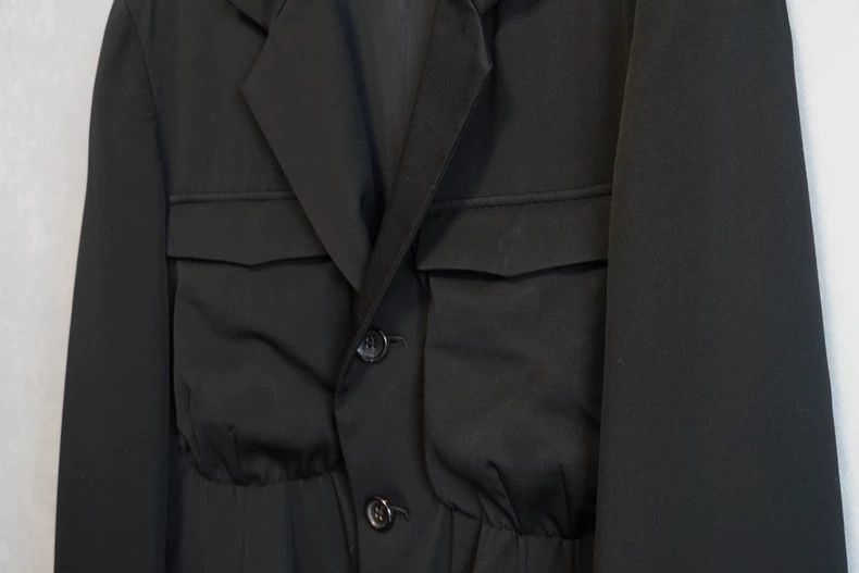 Yohji Yamamoto Yohji Yamamoto 87AW Morphed twist four-pocket jacket-2505 Size US M / EU 48-50 / 2 - 3 Thumbnail