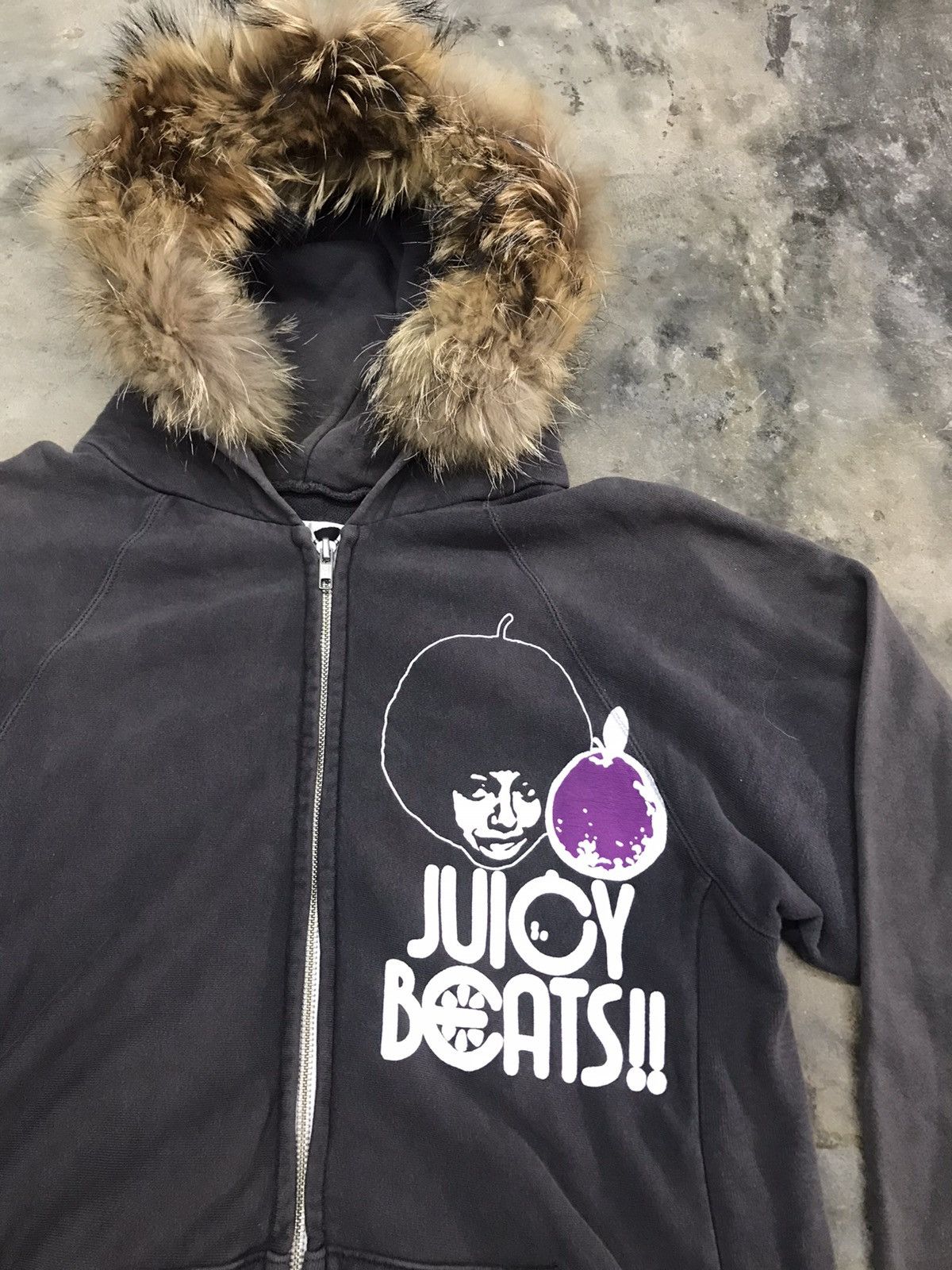 Japanese Brand Juicy Beats Fur Jacket Size US L / EU 52-54 / 3 - 4 Thumbnail
