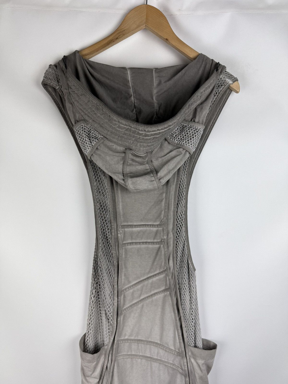 Other Junus Coban Ladies Avant-Garde Hooded Overall Jumpsuit Size 32" / US 10 / IT 46 - 13 Thumbnail