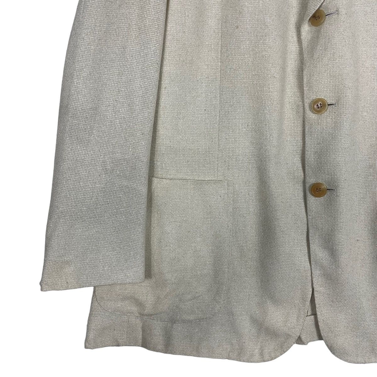 Lancel × Vintage 💥LANCEL VINTAGE LINEN JACKET Size US M / EU 48-50 / 2 - 3 Thumbnail