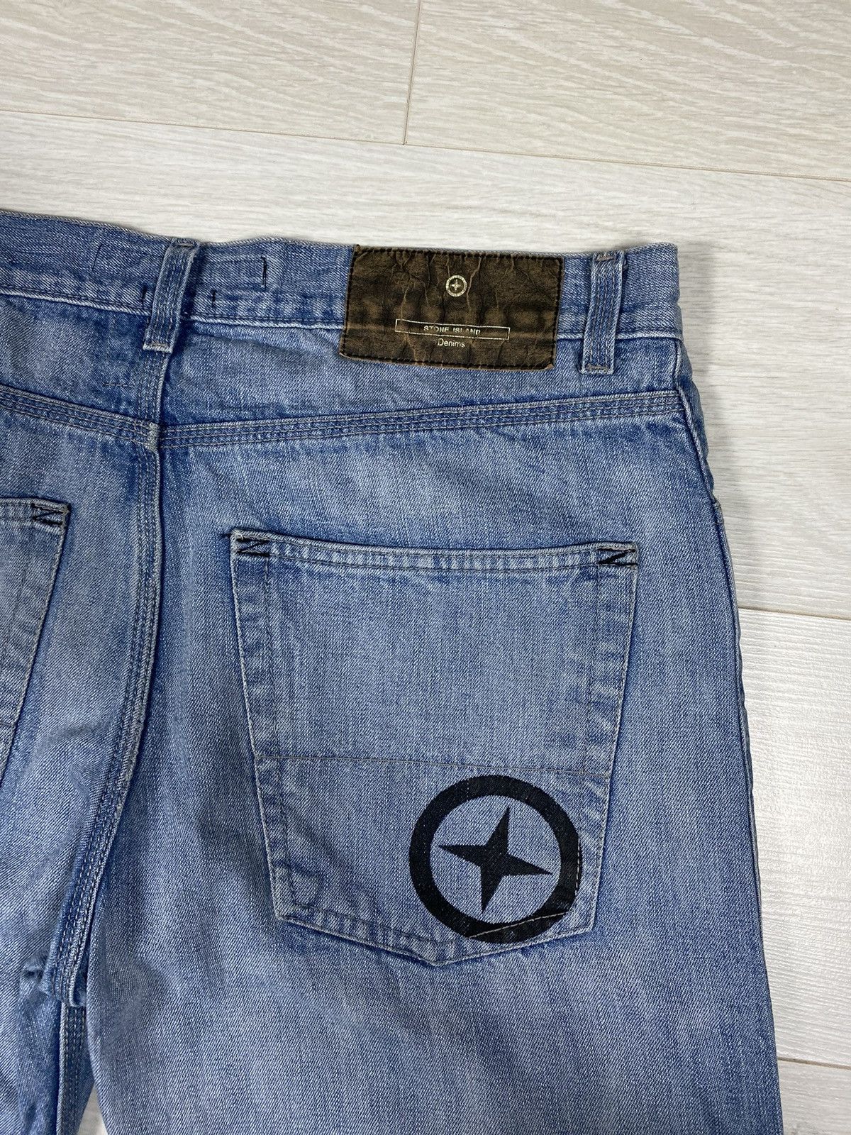 Stone Island × Vintage Stone Island Denims Jeans Pants Size US 36 / EU 52 - 19 Thumbnail