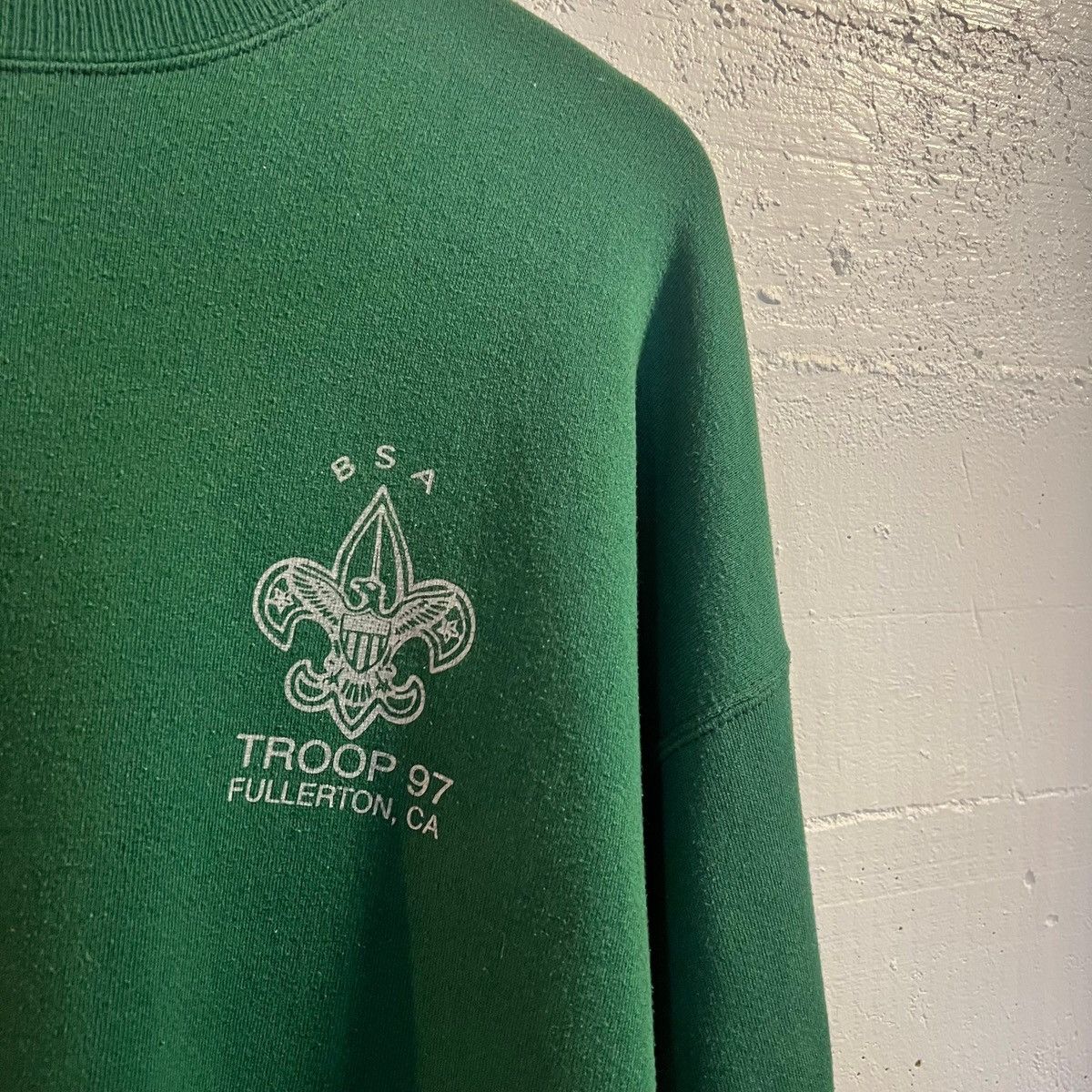 Hanes Vintage Boy Scouts ‘Troop 97’ Crewneck Sweatshirt Size US XXL / EU 58 / 5 - 4 Thumbnail