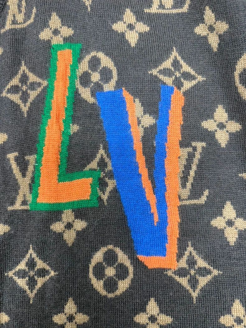 Louis Vuitton Louis Vuitton NBA Zip Wool Jacket XXL -2505 Size US XXL / EU 58 / 5 - 3 Thumbnail