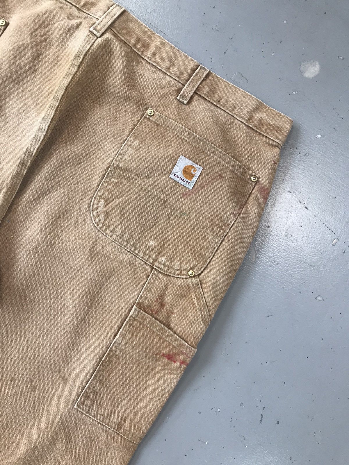 Carhartt × Vintage Vintage Carhartt B01 BRN double knee denim Size US 44 / EU 60 - 17 Thumbnail