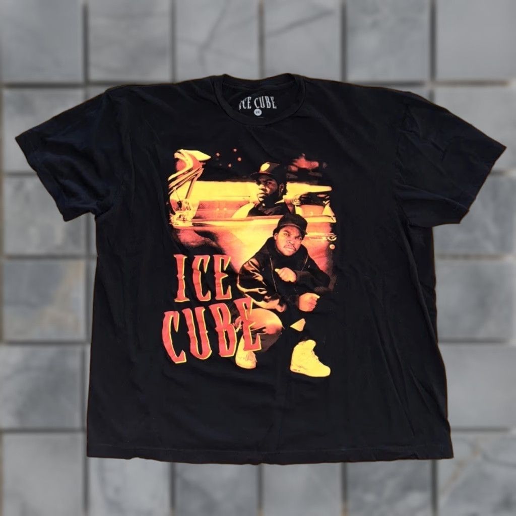 Vintage Ice Cube T-Shirt Men 2XL Black 23x28 Size US XXL / EU 58 / 5 - 1 Thumbnail