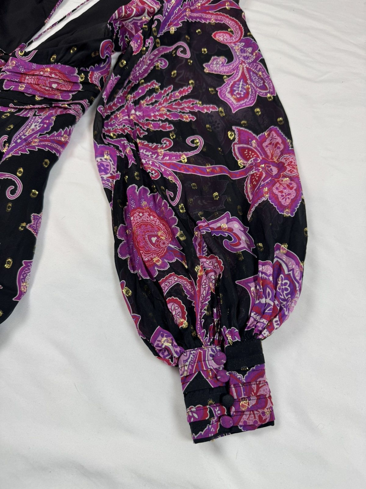 REVOLVE DUNDAS x Revolve - Flower Print Dress Worn by Halle Berry Size XS / US 0-2 / IT 36-38 - 16 Thumbnail