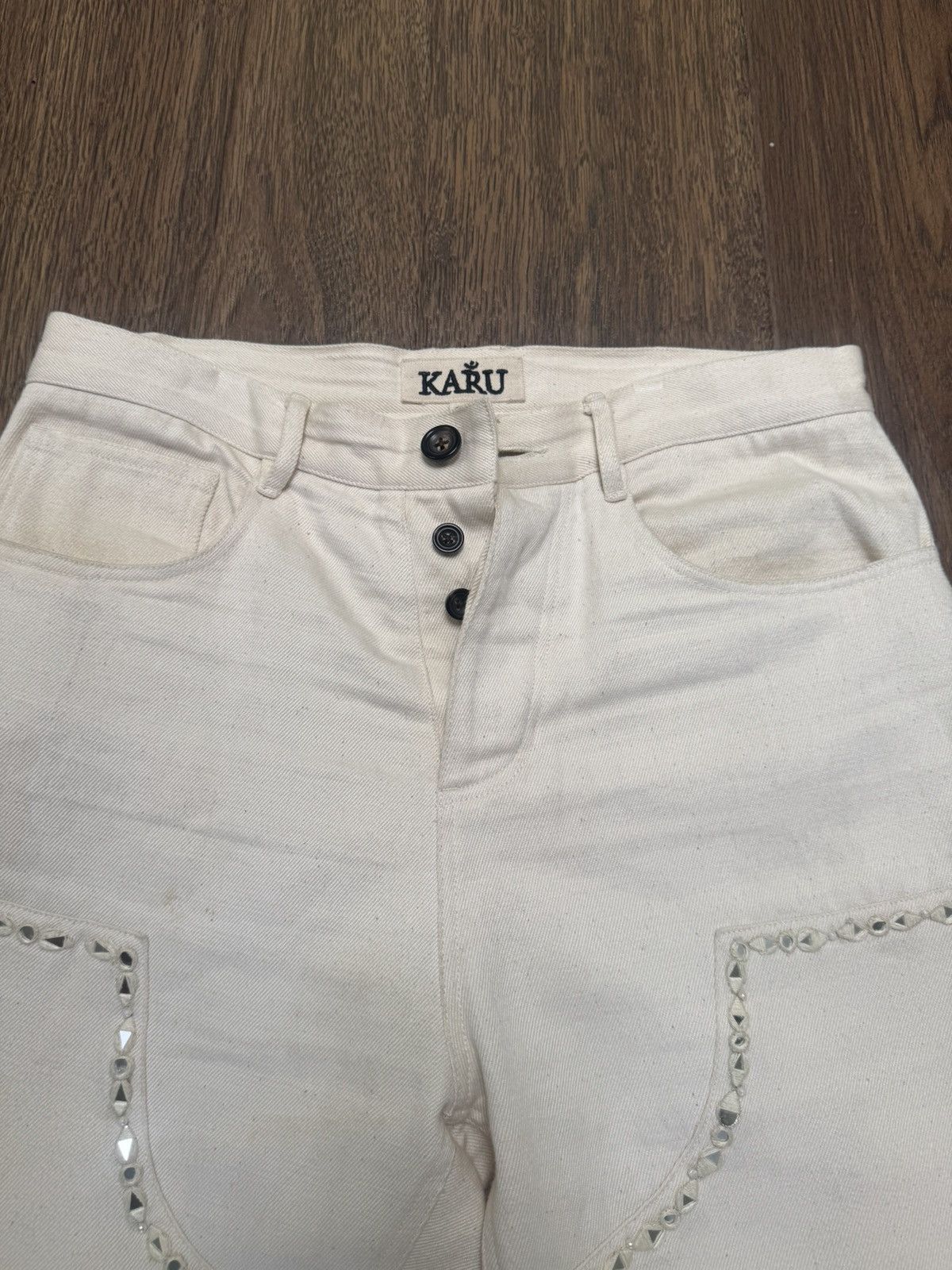 Kartik Research Kartik Research Mirror Double Knee Carpenter Pants Size US 32 / EU 48 - 3 Thumbnail
