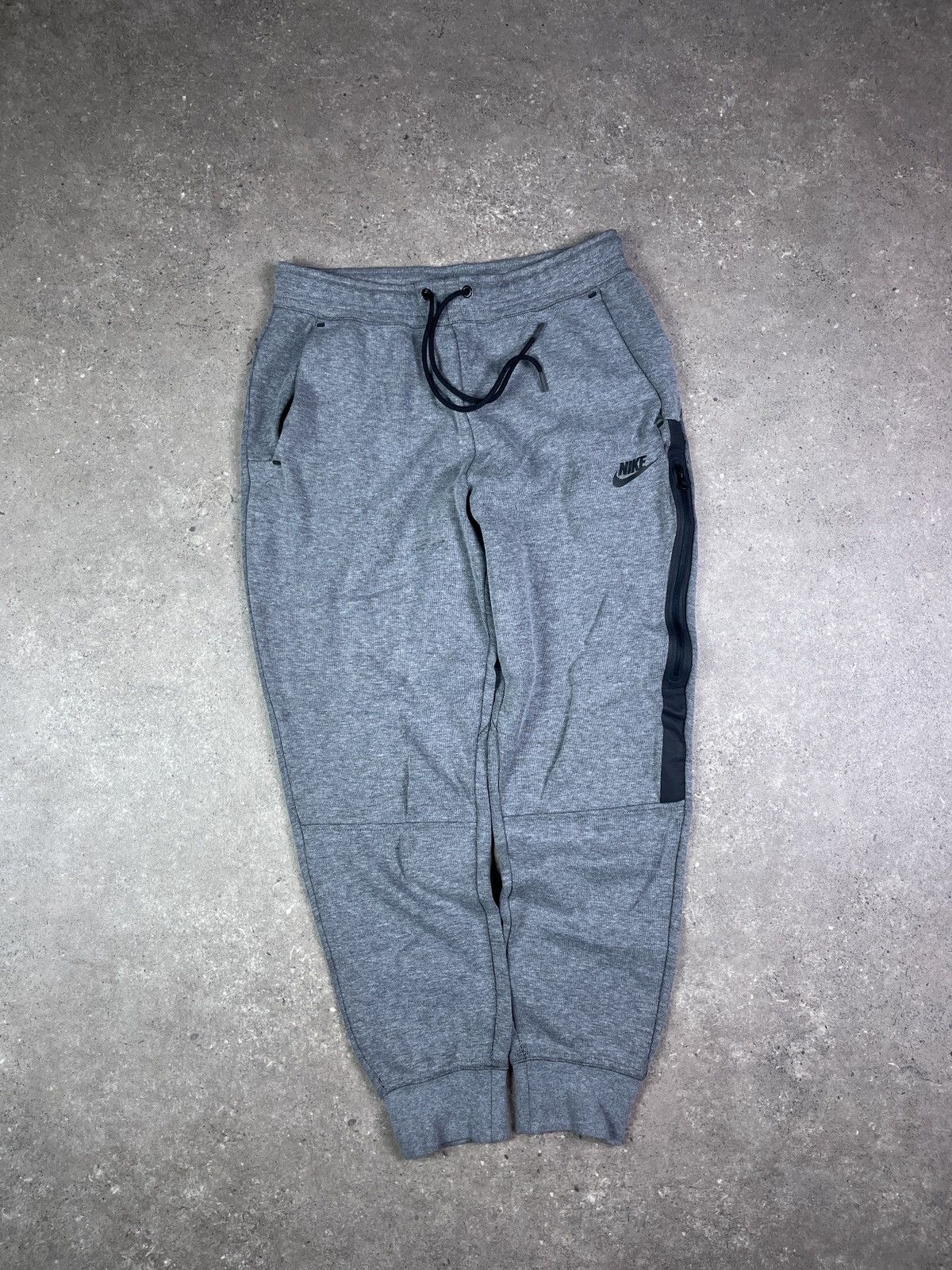 Nike × Vintage Vintage Y2K Nike tech fleece drill Sweatpants Joggers Size US 32 / EU 48 - 1 Thumbnail
