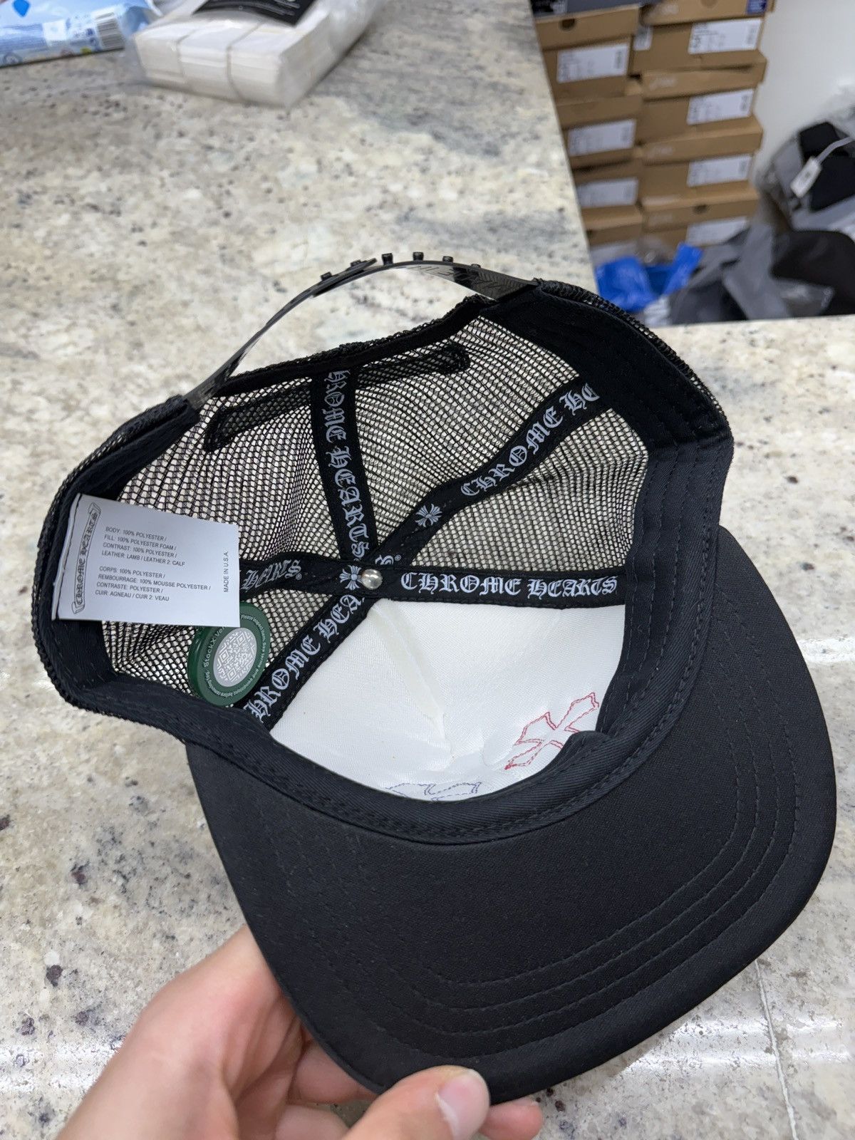 Chrome Hearts Chrome Hearts July 4th Trucker Hat Size ONE SIZE - 5 Thumbnail