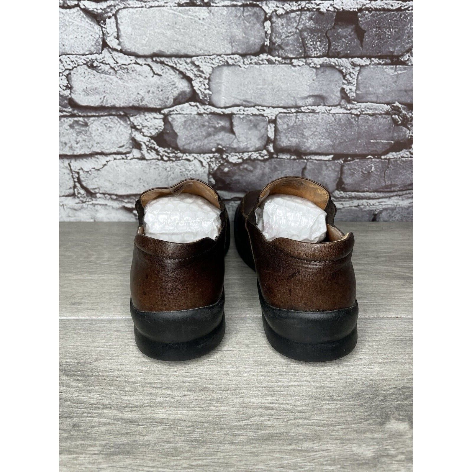 Birkenstock Footprints By Birkenstock Brown Leather Loafers Slip On Shoe Size US 6.5 / IT 36.5 - 5 Thumbnail