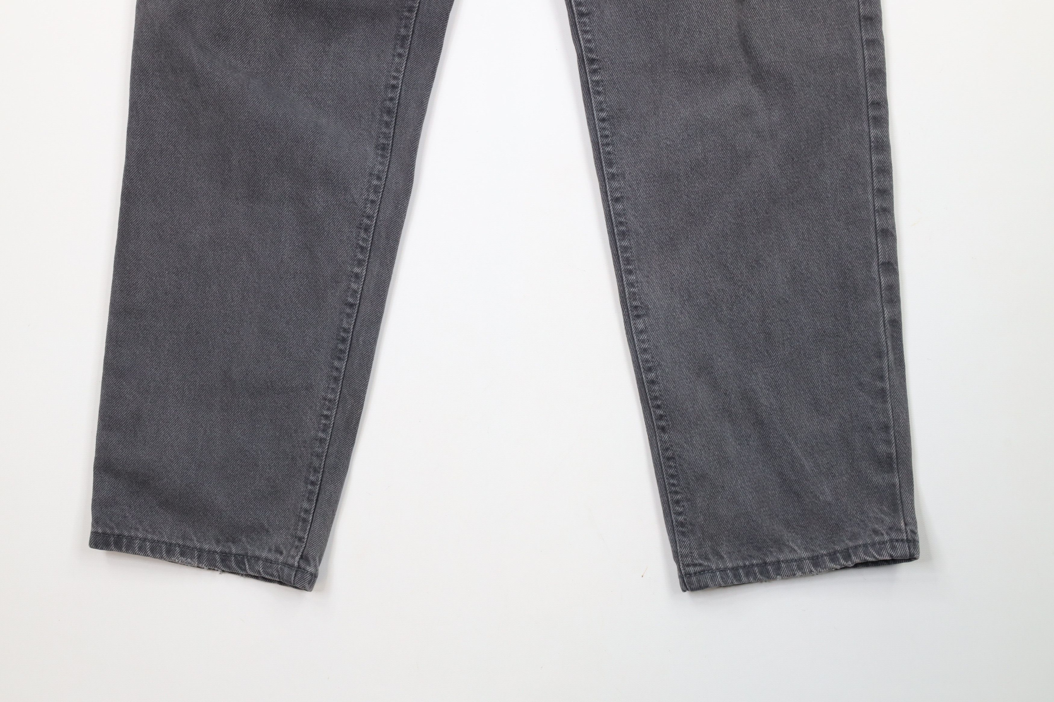 L.L. Bean × Vintage Vintage 90s LL Bean Straight Leg Denim Jeans Gray Cotton USA Size US 30 / EU 46 - 4 Thumbnail