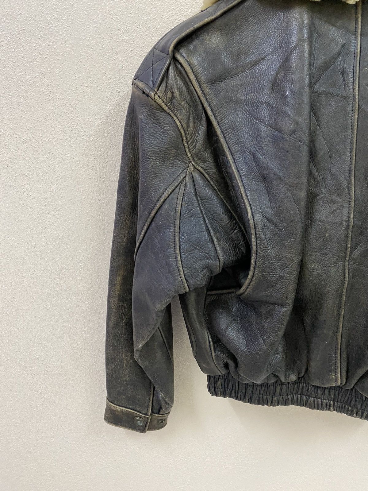 Genuine Leather Vtg Leather Jacket Human Being Size US M / EU 48-50 / 2 - 9 Thumbnail