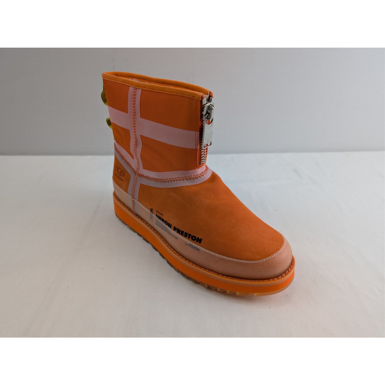 Heron Preston o1rshd1 Urban Tech Suede Ankle Boot in orange Size US 8 / EU 41 - 3 Thumbnail