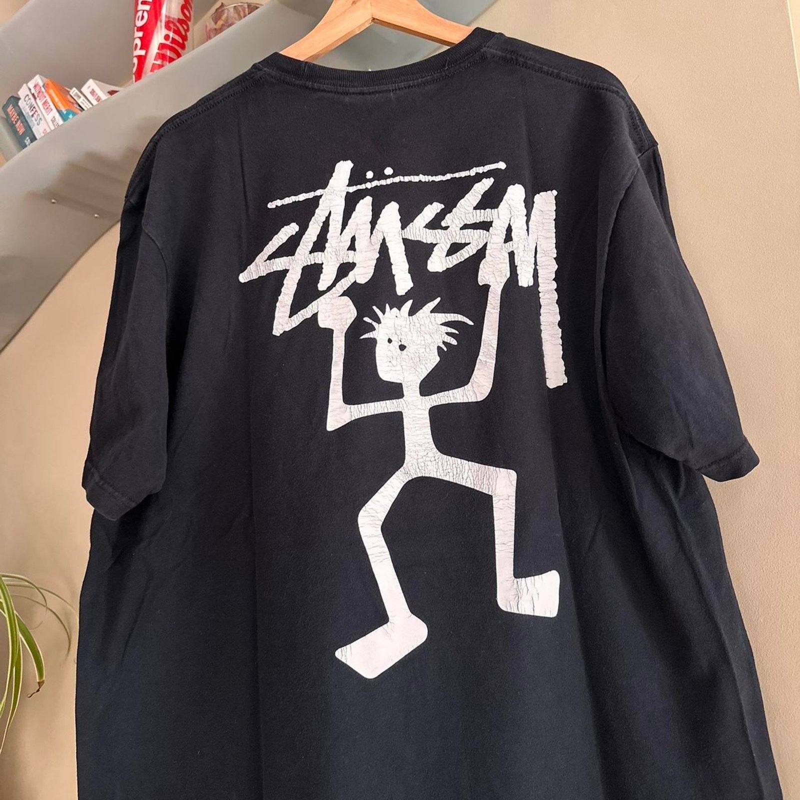 Stussy × Supreme Vintage Y2K Stüssy Warrior Shirt Size US L / EU 52-54 / 3 - 2 Thumbnail