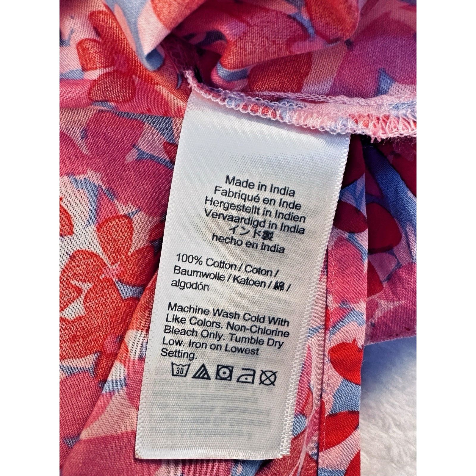 J.Crew J.Crew Tie-Back Floral Midi Beach Dress Sz XS Tropical Pink Size XS / US 0-2 / IT 36-38 - 13 Thumbnail