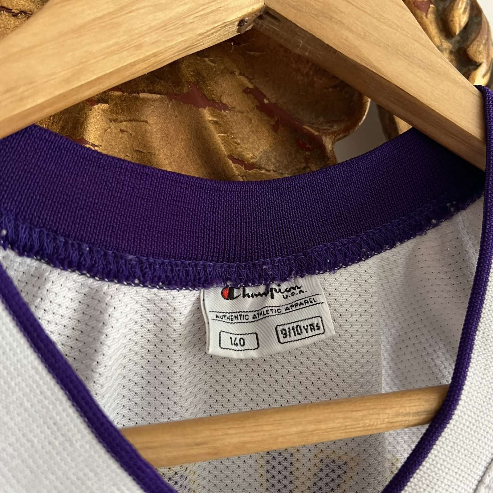 NBA × Vintage Los Angeles LA Lakers NBA #8 Kobe Bryant kids jersey Size US XXS / EU 40 - 3 Thumbnail