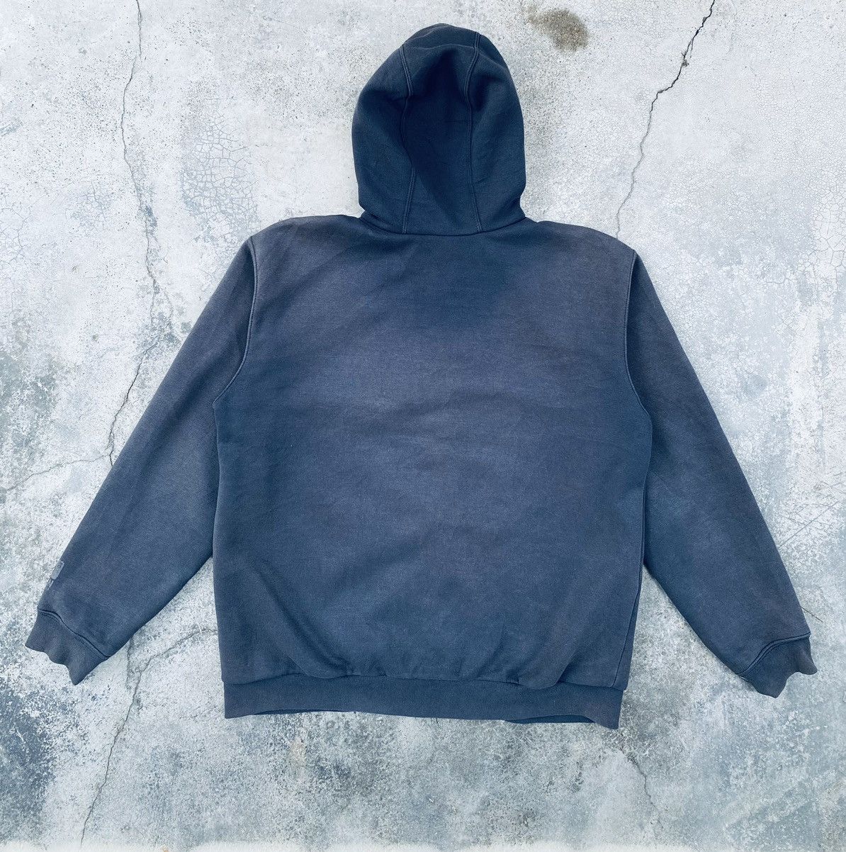 Carhartt Vintage Carhartt Sun Faded Zipper Hoodie Distressed Size US M / EU 48-50 / 2 - 2 Thumbnail