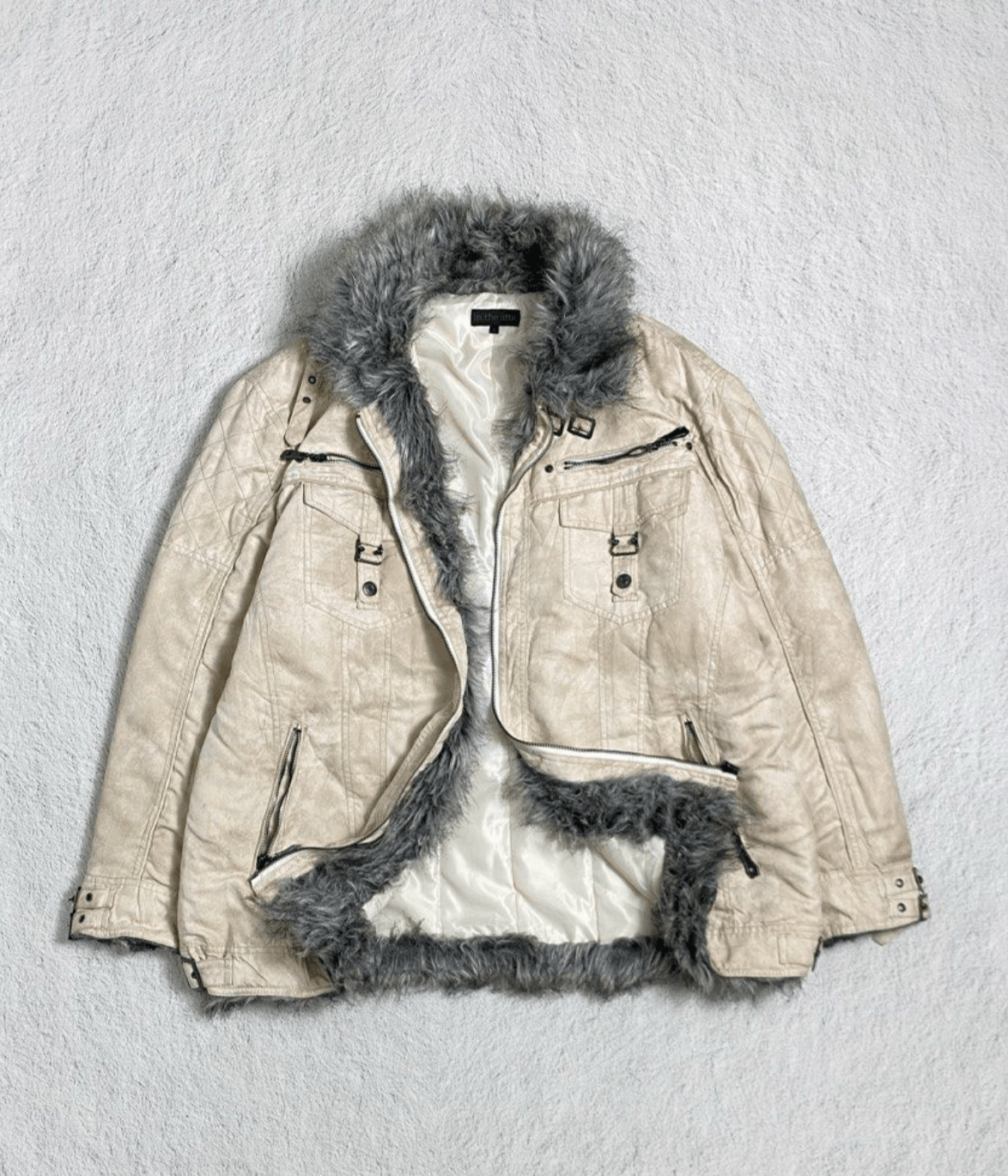 coat mods ジャケット・アウター 00s the attic In fur emo y2k