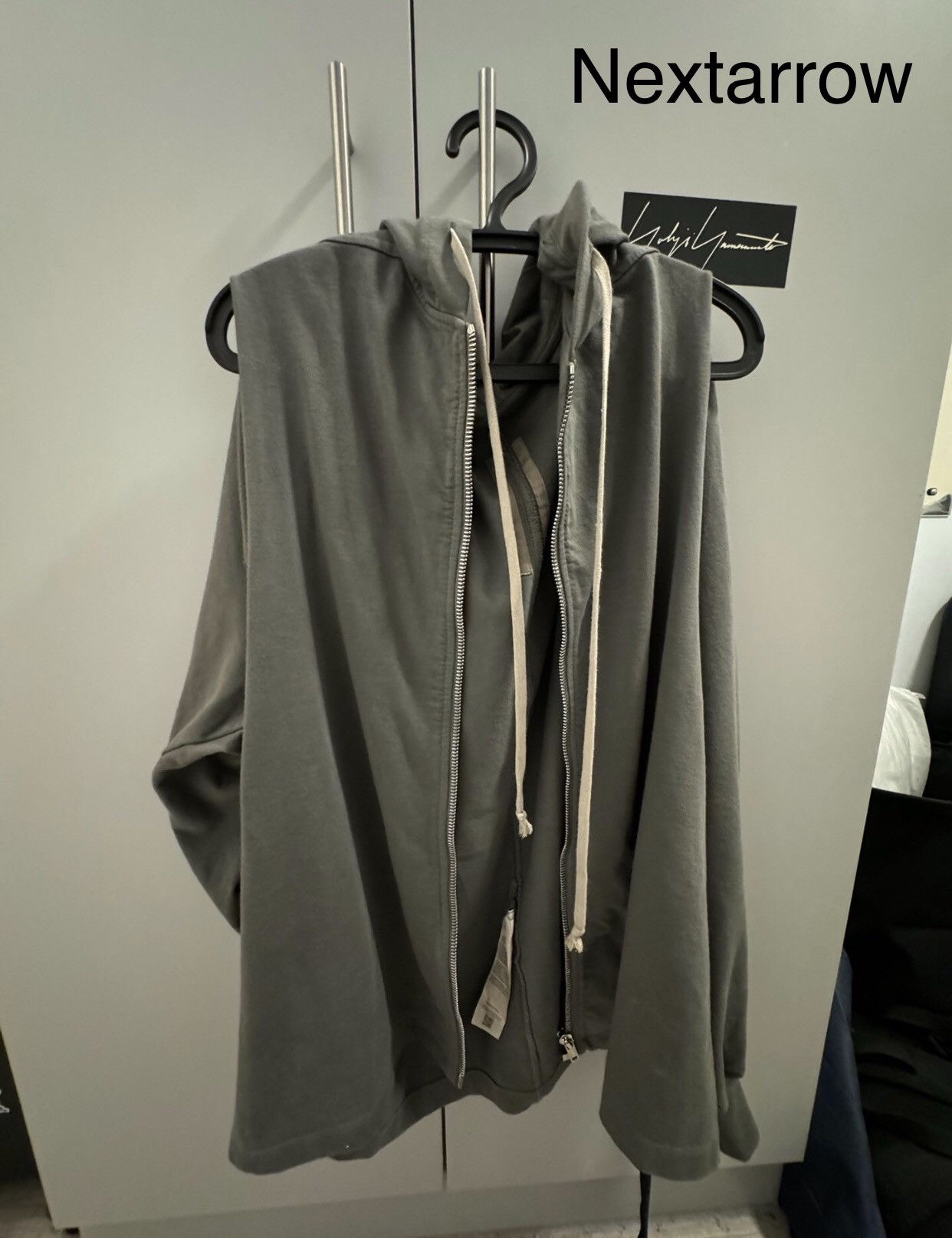 Rick Owens Rick Owens Drkshdw darkshow Men's Green Blue Zipper Hoodie Size US M / EU 48-50 / 2 - 2 Thumbnail