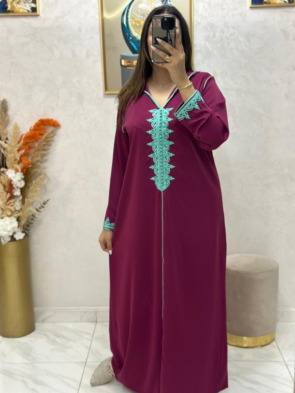 Other Handmade Moroccan Djellaba - 2026 Size M / US 6-8 / IT 42-44 - 1 Thumbnail